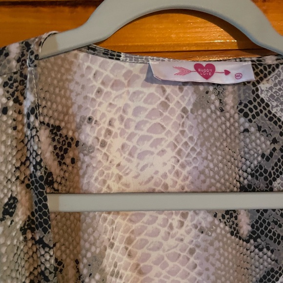 Duster/Kimono snake skin pattern - Picture 3 of 5